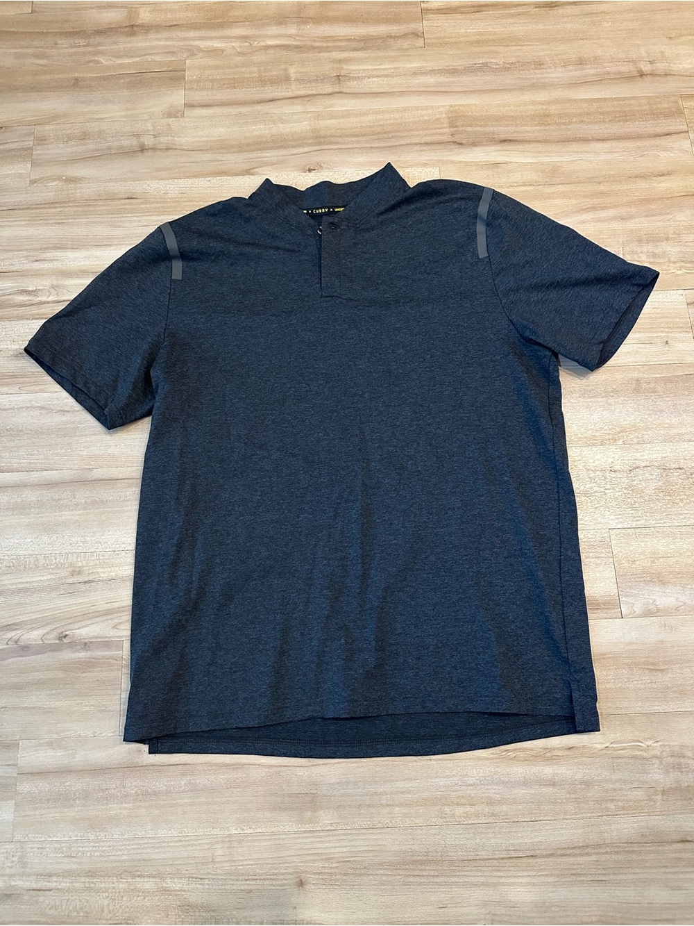Under Armour Curry Fitted Blade Polo Size Large